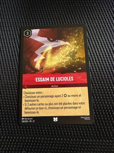 Carte lorcana chapitre 12 - carte,