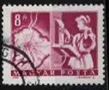 1964. Hongrie. Postes et
