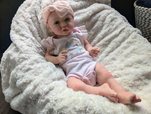 Full silicone baby girl - , fully