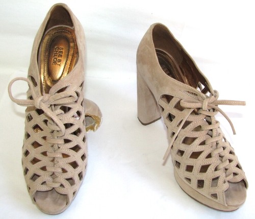 See chloe sandales talons - by,