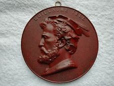 Second Empire médaillon en bois durci profile de Guillaume Tell