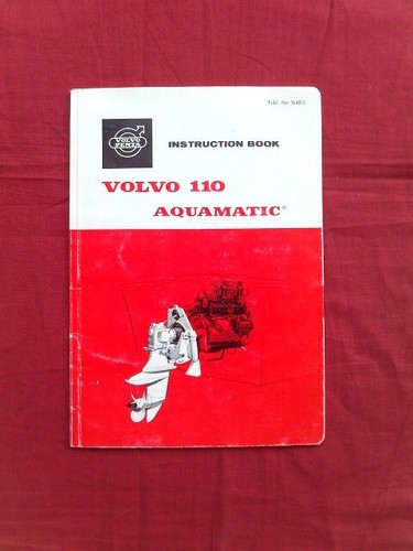 Volvo 110 aquamatic - volvo,