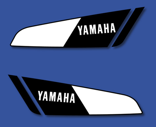 Yamaha 125 stickers - yamaha, dt