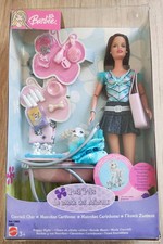 Barbie POSH PET PUPPY STYLE - LE MONDE DES ANIMAUX CHIEN ET CHIOTS ,2003, NRFB.