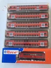 Rame DB Loco Roco  + 5 Voitures  Fleischmann Ho  Époque 5/6   Digital