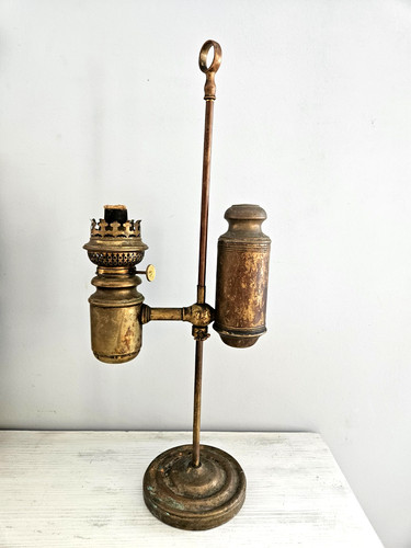 Lampe huile quinquet - lampe, a