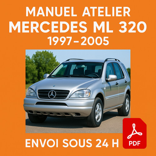 Manuel atelier mercedes 320 - ml,