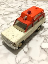 Tonka tin Jeep ambulance