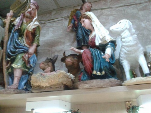 Natività pecora 30x25 - natività,