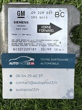 CALCULATEUR D'AIR BAG BOITIER AIRBAG VIERGE OPEL ZAFIRA 09229303 BG