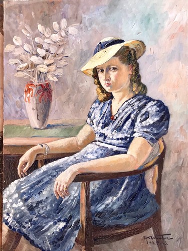 Tableau portrait jeune - tableau,, de