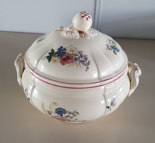 Soupiere ancienne digoin - soupiere,