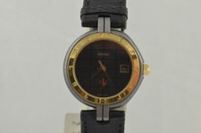 Ferrari Montre pour Femmes Quartz Acier / Or 28MM Vintage Rare Montre Très Joli