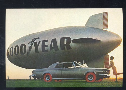 Goodyear blimp red - blimp,