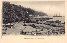 Martinique - SAINT-PIERRE - La Place Bertin - Ed. Phos