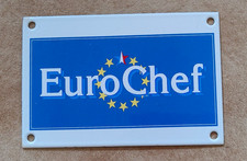 PLAQUE EMAILLEE Logo EuroChef