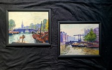 Paire de tableaux