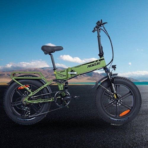 Paselec folding electric bike - folding,