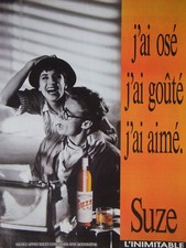 PUBLICITÉ DE PRESSE 1989 SUZE