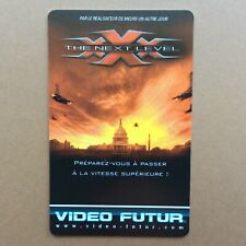 Film XXX THE NEXT LEVEL Carte