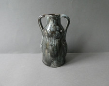 vase en grès émaillé, signé, Georges Max Claudet Salins, style Art Nouveau