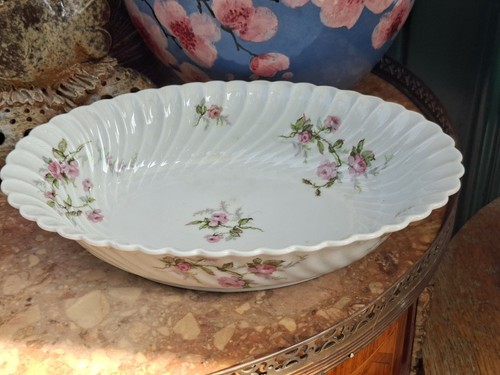 Haviland plat creux ovale - plat,