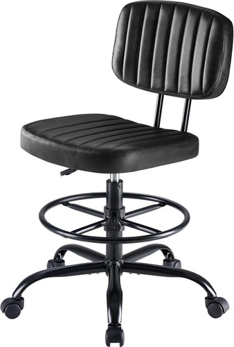 Rolling tall drafting chair - rolling,