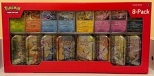 POKEMON COFFRET PRISMATIC EVOLUTIONS COSTCO EXCLUSIVITE TINS NEW  AND SEALED