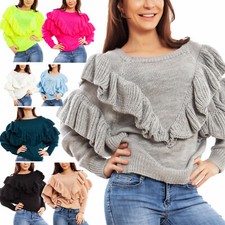 Pull Femme Lambrequin Jersey