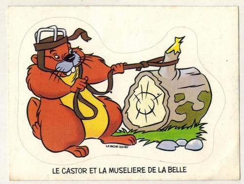 Sticker the - "the, beaver
