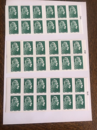 Carnets timbres adhésifs - timbres,