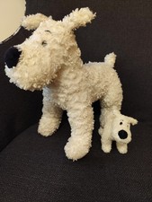2 Peluches  MILOU TINTIN