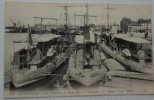 DUNKERQUE 59 cpaTorpilleurs de Haute mer L'Escopette l'Epieu Rapière Bon Etat  