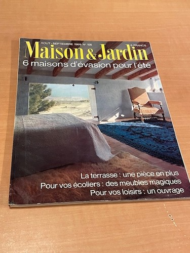 Revue maison jardin aou - maison, août