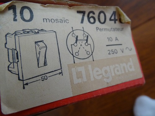 Legrand ancien mosaic - legrand, 1