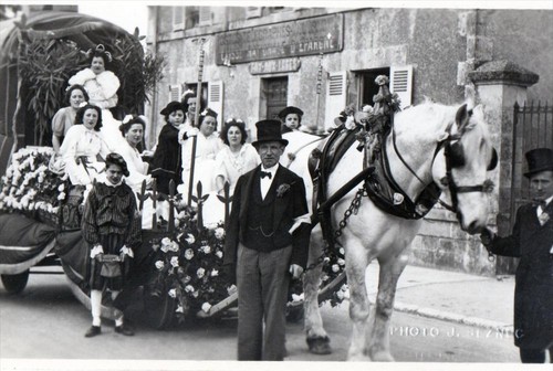 Cpa carte photo fay aux - 45,