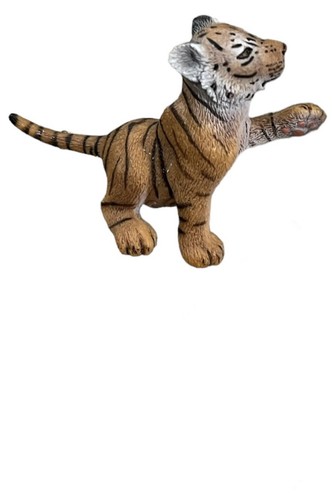 Figurine tigre plastique - en,