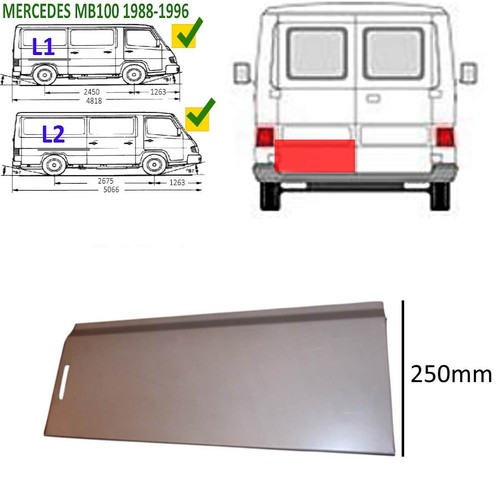 631 mercedes mb100 porte - 631,
