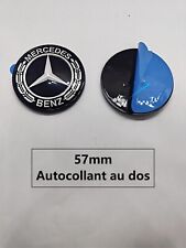 Logo Capot Plat Mercedes Noir