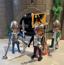 Playmobil Vintage Moyen Âge Château Fort - Roi & Chevaliers
