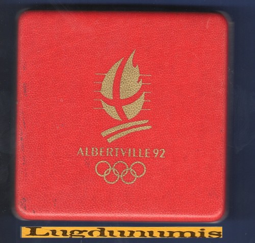 Coffret vide albertville 1992 - vide,
