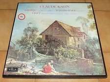 Disque - Vinyl 33T Coffret Claude KAHN Chopin Tchaikovsky Liszt