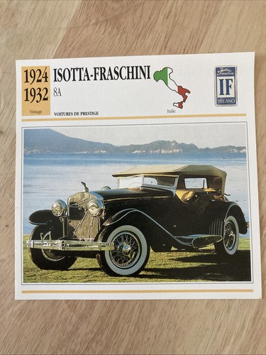 Isotta fraschini 1924 - isotta,