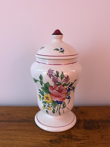 Pot apothicaire faience - d’apothicaire, en