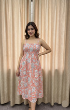 Robe Longue Fit & Flare en