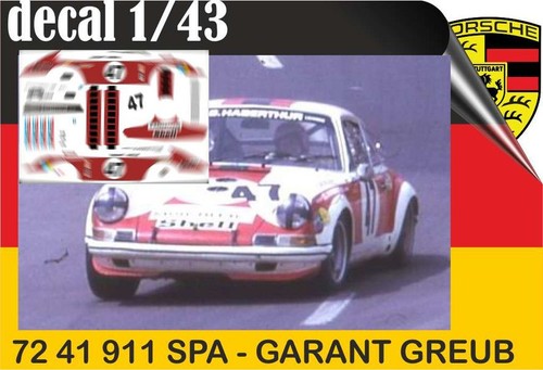 Decal 24h spa - 47, 1/43