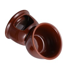 1 ensemble de Pot à fondue en céramique pour Fondue au fromage, poêle à chocolat