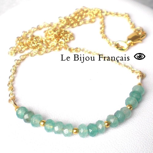 Collier plaqué 18k aigue - collier,
