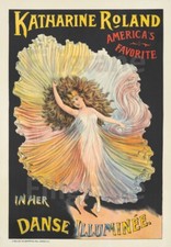 KATHARINE ROLAND DANSE Rwfc-POSTER HQ 50x70cm d'une AFFICHE VINTAGE