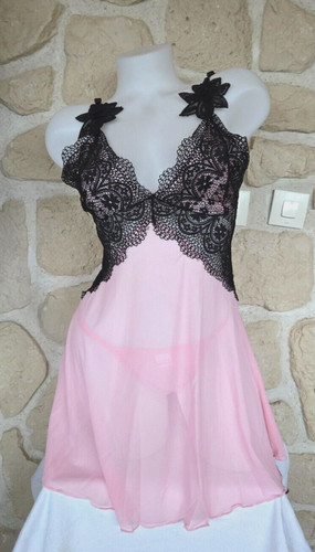 Ensemble nuisette string en - et,